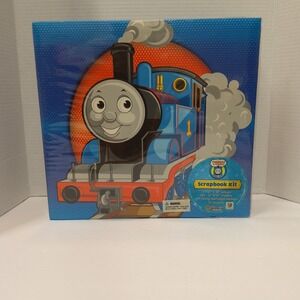 Vintage 2007 Thomas the Tank Engine Scrapbook Kit with Pages and Stickers